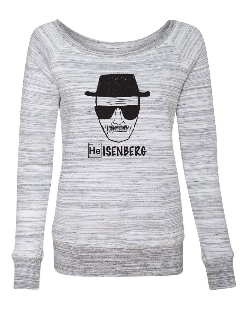 Women's Off the Shoulder Sweatshirt - Heisenberg