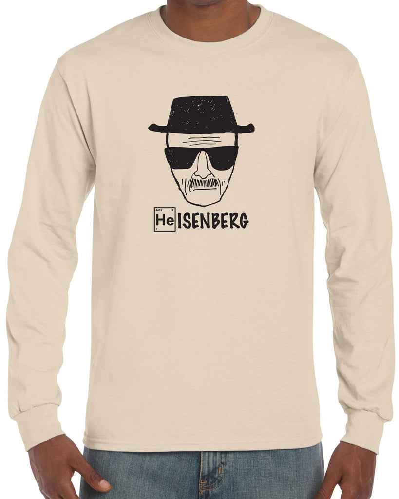Heisenberg Long Sleeve Shirt tv show drug dealer meth breaking vintage chemistry