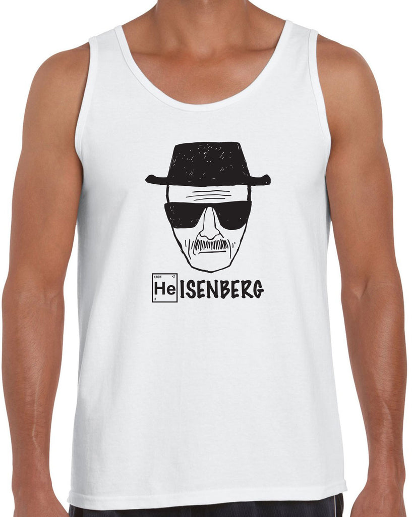 Heisenberg Tank Top tv show drug dealer meth breaking vintage chemistry