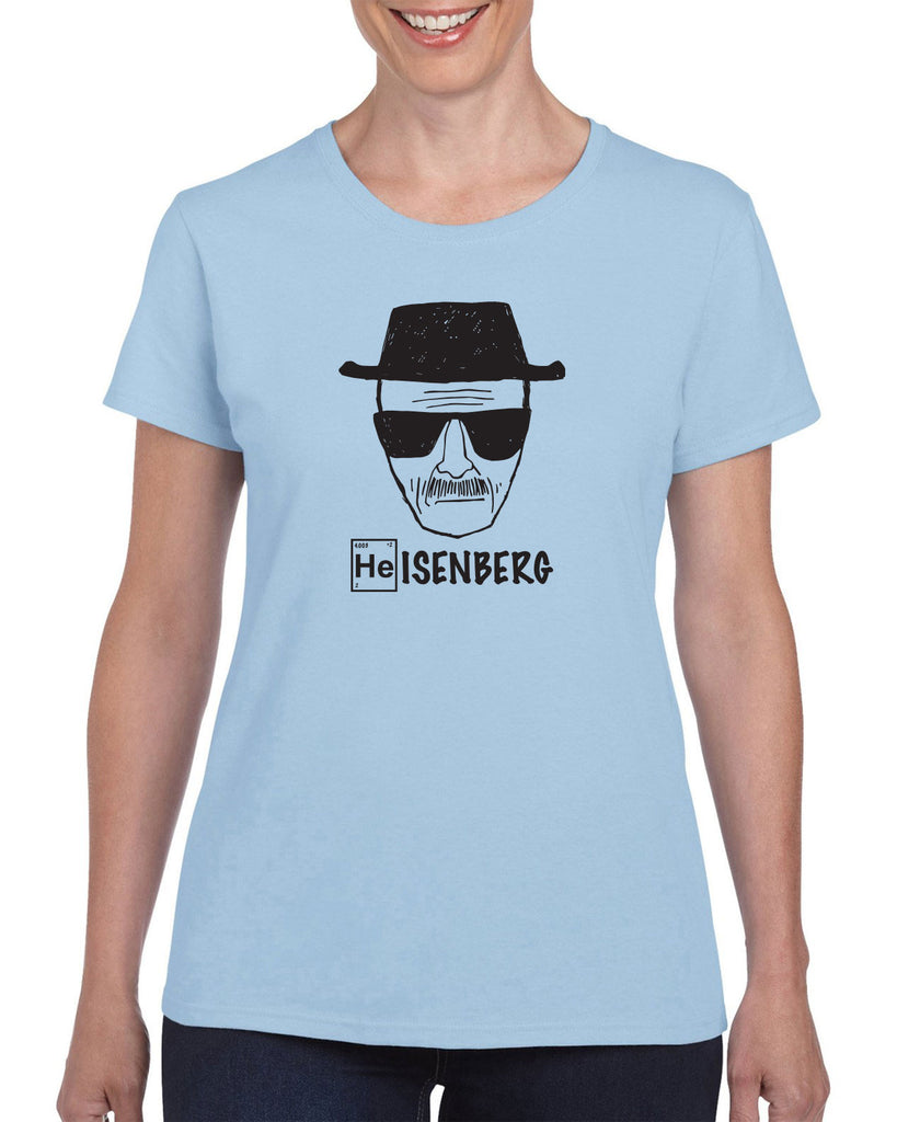 Heisenberg Womens T-Shirt tv show drug dealer meth breaking vintage chemistry