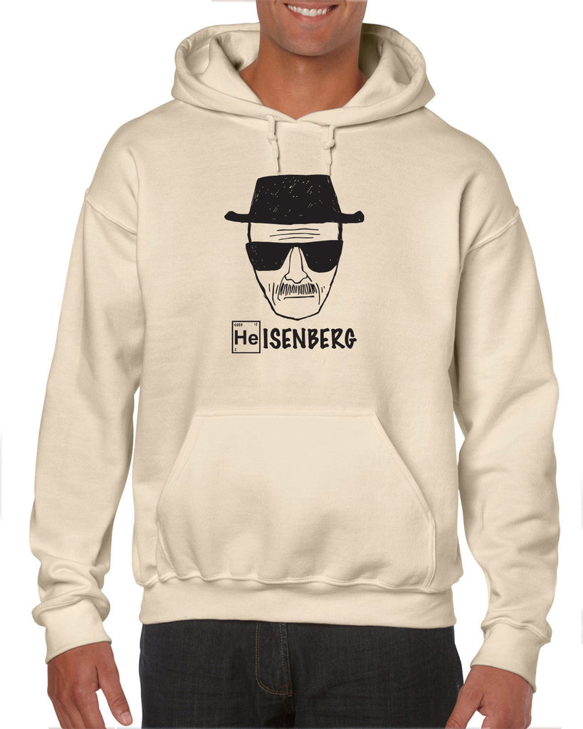 Heisenberg Hoodie Hooded Sweatshirt tv show drug dealer meth breaking vintage chemistry Edit alt text