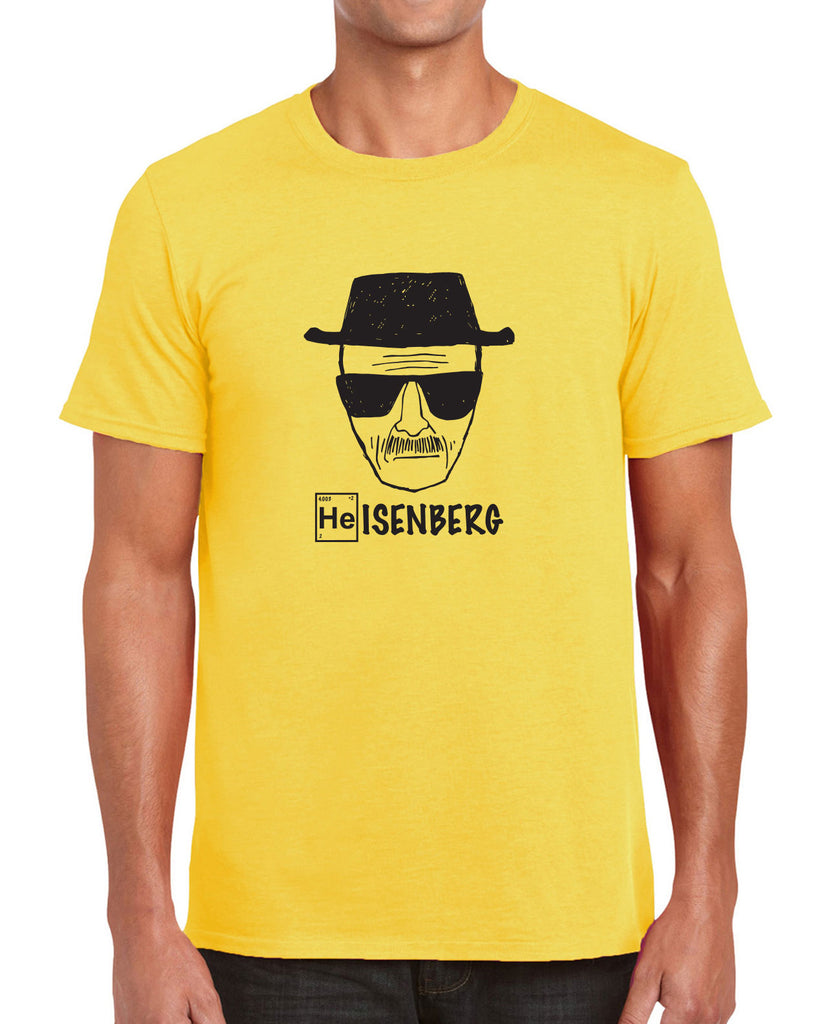 Heisenberg Mens T-Shirt tv show drug dealer meth breaking vintage chemistry