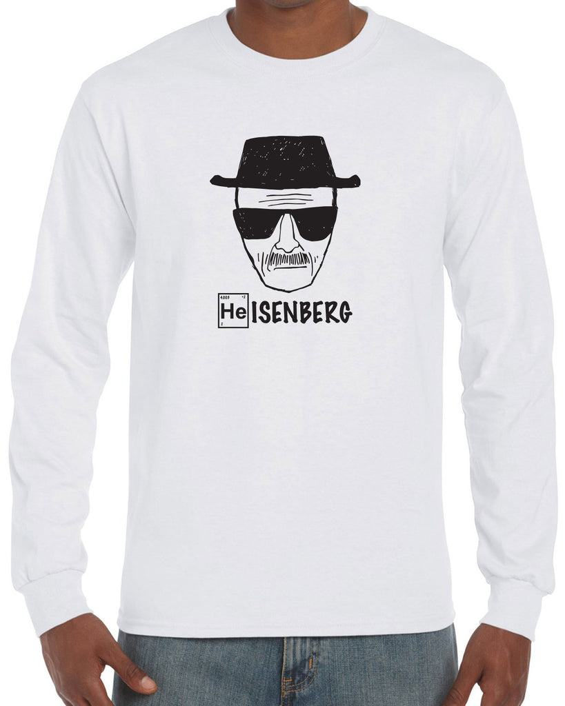 Heisenberg Long Sleeve Shirt tv show drug dealer meth breaking vintage chemistry