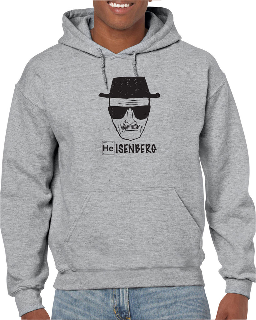 Heisenberg Hoodie Hooded Sweatshirt tv show drug dealer meth breaking vintage chemistry