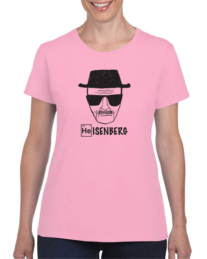 Heisenberg Womens T-Shirt tv show drug dealer meth breaking vintage chemistry