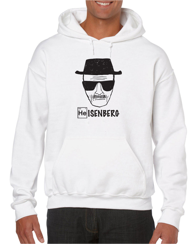 Heisenberg Hoodie Hooded Sweatshirt tv show drug dealer meth breaking vintage chemistry