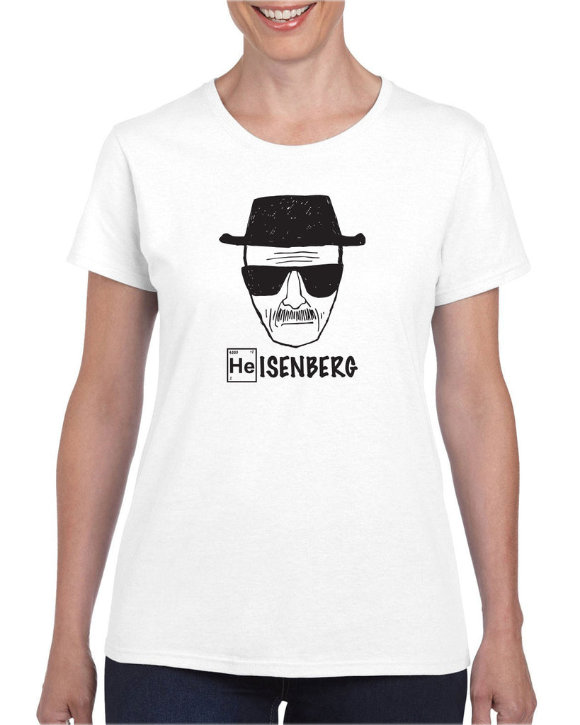 Heisenberg Womens T-Shirt tv show drug dealer meth breaking vintage chemistry