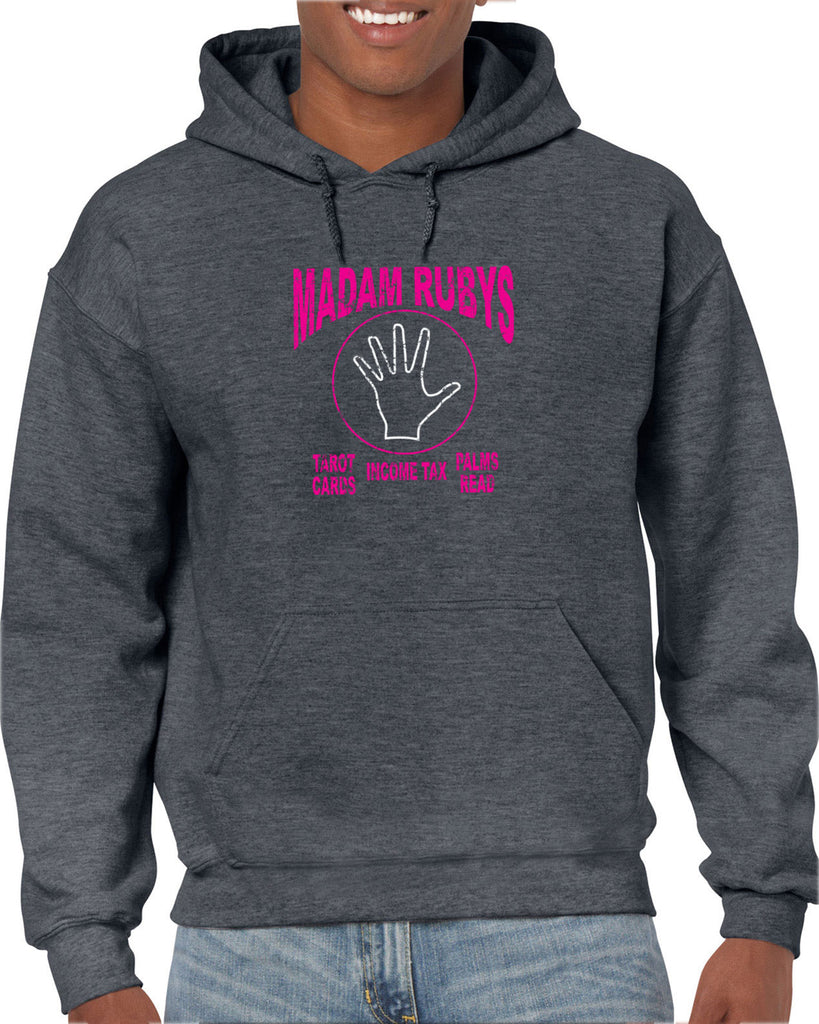 Madam Ruby's Hooded Sweatshirt Hoodie 80s Movie Pee Wee's Big Adventure Bike Basement Alamo Vintage Retro
