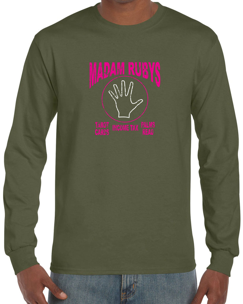 Madam Ruby's Long Sleeve Shirt 80s Movie Pee Wee's Big Adventure Bike Basement Alamo Vintage Retro