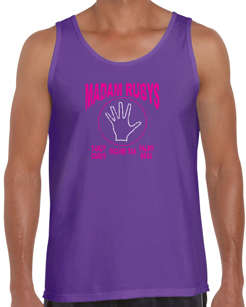 Madam Ruby's Tank Top 80s Movie Pee Wee's Big Adventure Bike Basement Alamo Vintage Retro