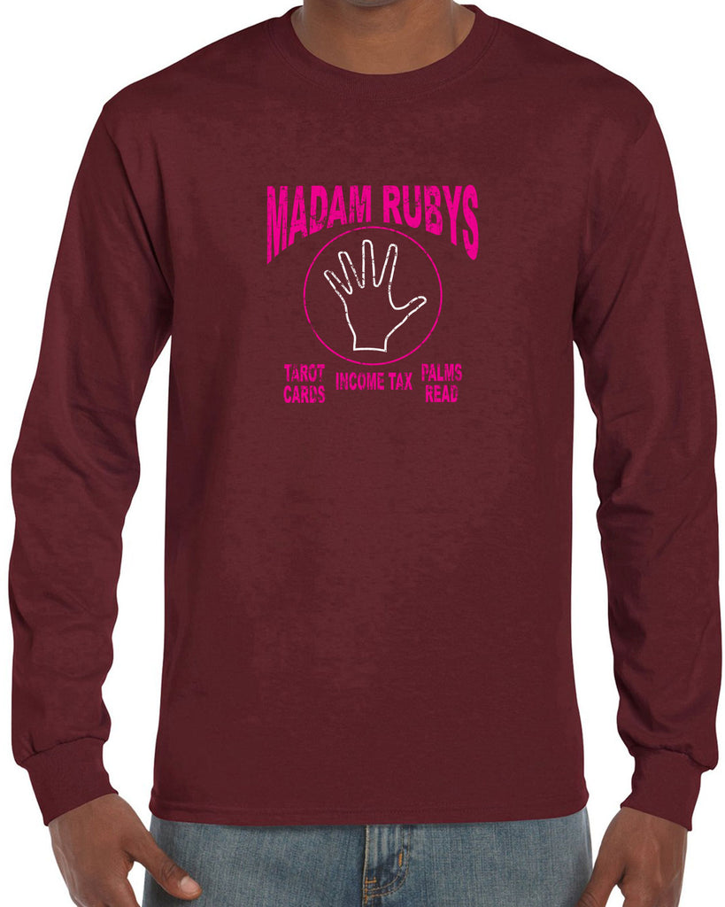 Madam Ruby's Long Sleeve Shirt 80s Movie Pee Wee's Big Adventure Bike Basement Alamo Vintage Retro