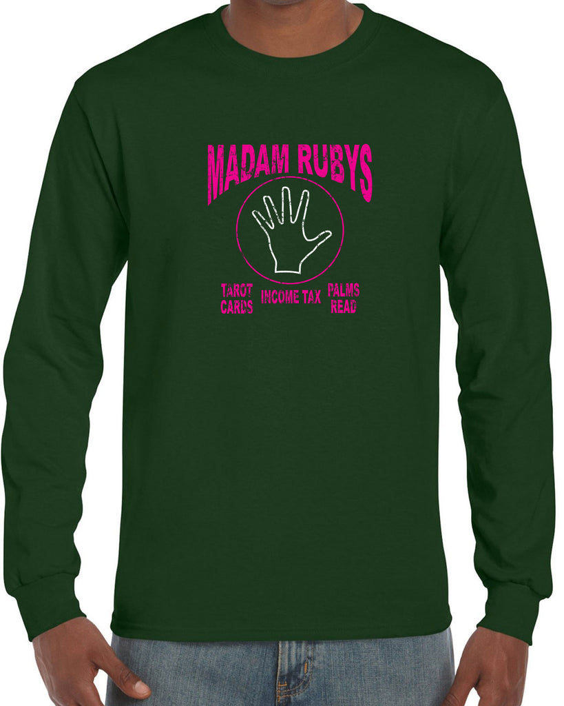 Madam Ruby's Long Sleeve Shirt 80s Movie Pee Wee's Big Adventure Bike Basement Alamo Vintage Retro