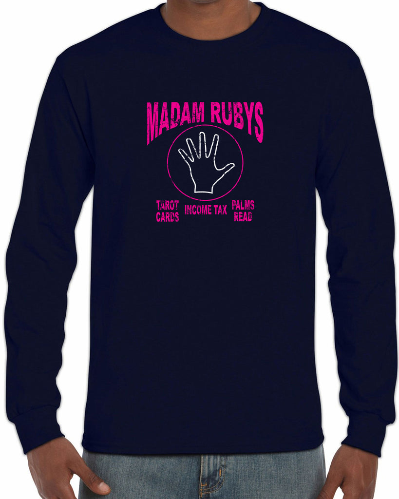 Madam Ruby's Long Sleeve Shirt 80s Movie Pee Wee's Big Adventure Bike Basement Alamo Vintage Retro