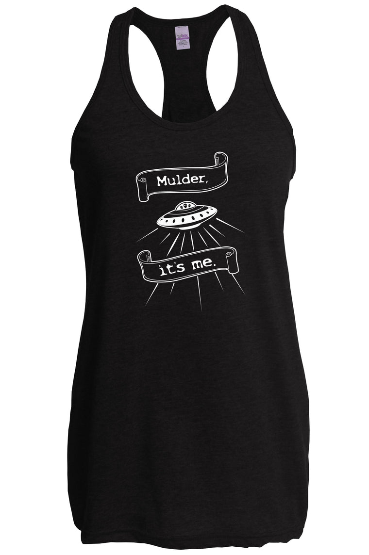 Women's Racer Back Tank Top - Mulder Its Me