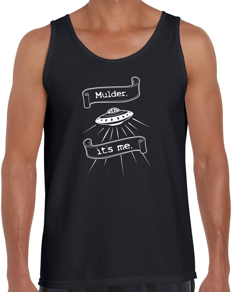 Men's Sleeveless Tank Top - Mulder Its Me