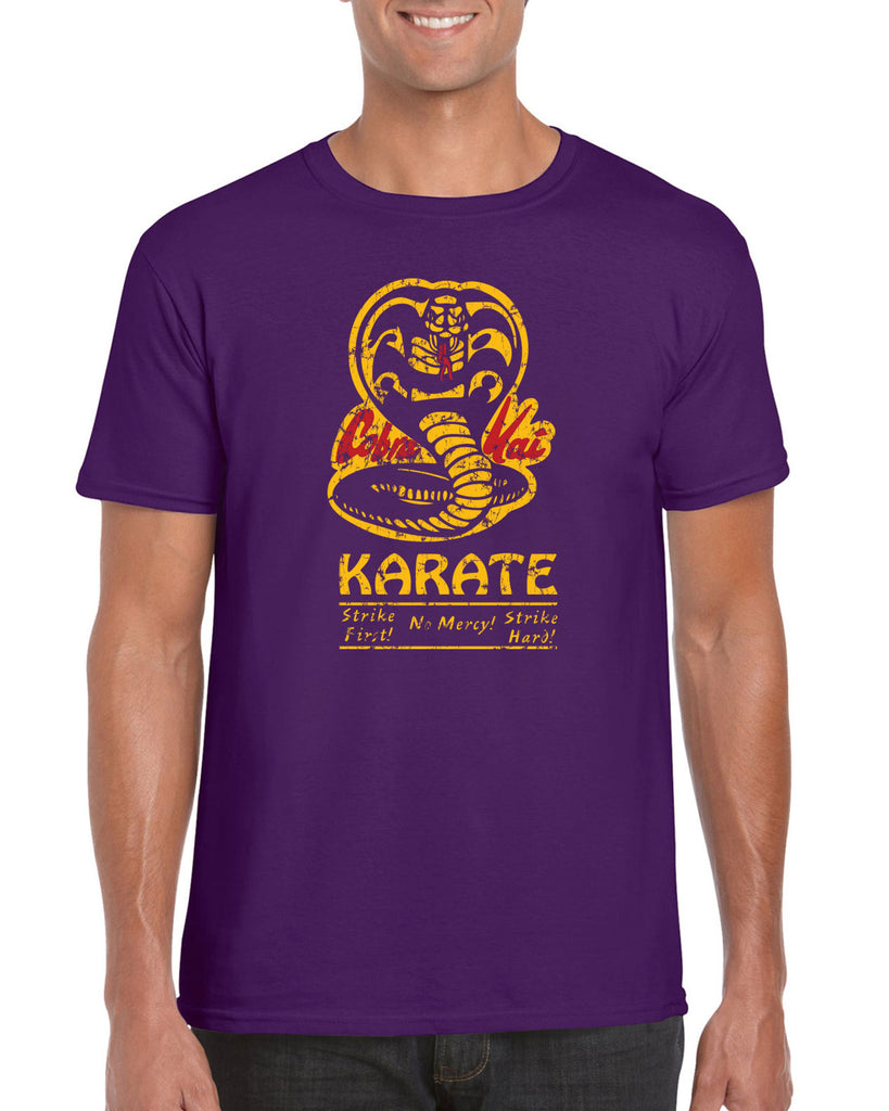 Hot Press Apparel Cobra Kai Dojo 80s Movie Ninja Karate party funny college gift present sensai apparel tee shirt