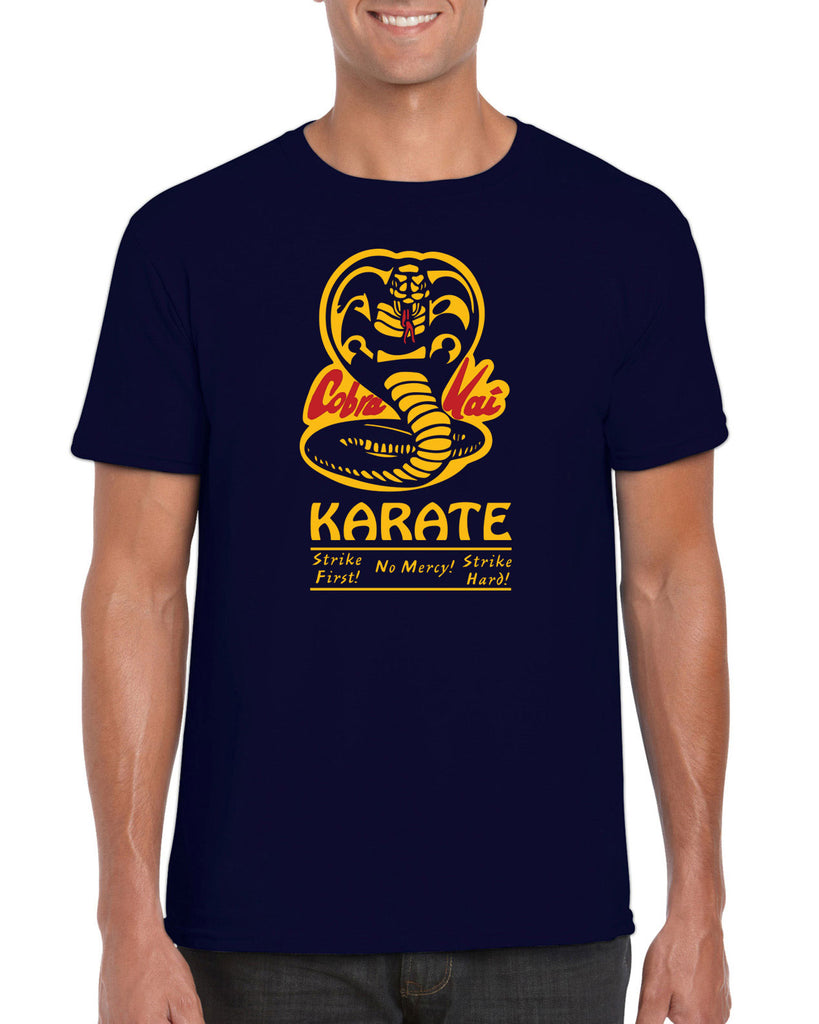 Hot Press Apparel Cobra Kai Dojo 80s Movie Ninja Karate party funny college gift present sensai apparel tee shirt