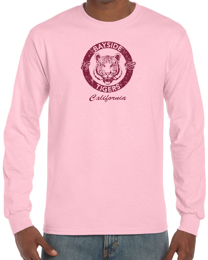 Bayside Tigers Long Sleeve Shirt Saved By The Bell Tigers Halloween Costume 90s Tv Show Zack Slater Vintage Retro