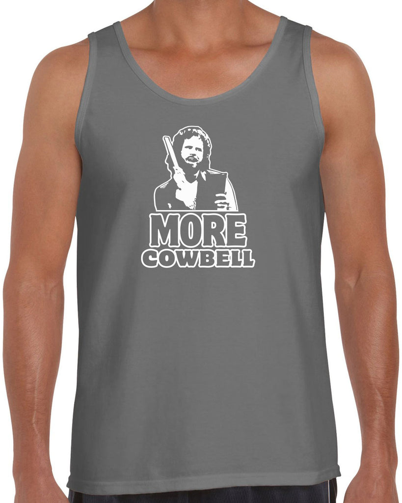 More Cowbell Tank Top I Need More Gotta Have Saturday Night Live Skit Will Ferrell Music Dance Party Vintage Retro