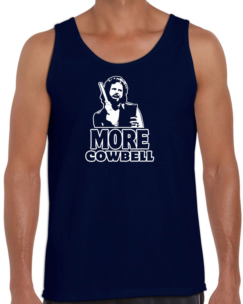 More Cowbell Tank Top I Need More Gotta Have Saturday Night Live Skit Will Ferrell Music Dance Party Vintage Retro