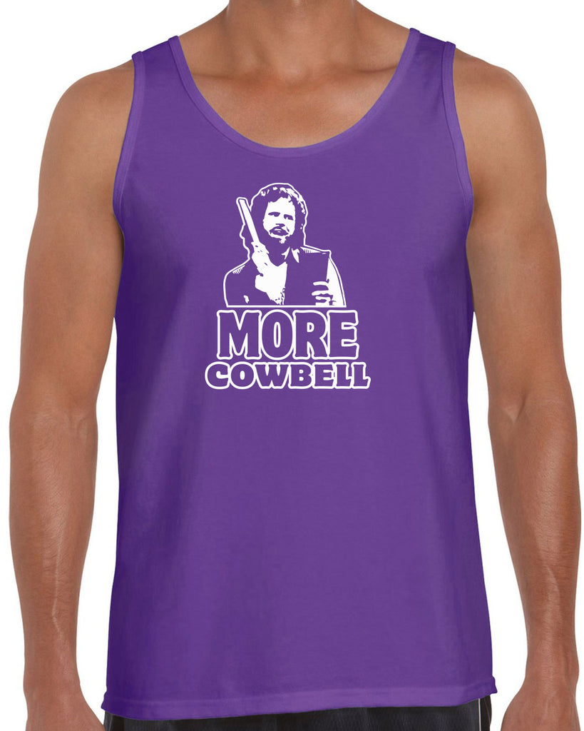 More Cowbell Tank Top I Need More Gotta Have Saturday Night Live Skit Will Ferrell Music Dance Party Vintage Retro