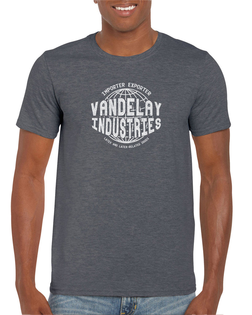 Vandelay Industries Mens T-Shirt Import Exporter Seinfeld 90s Tv Show George Costanza Comedy Vintage Retro Halloween Costume