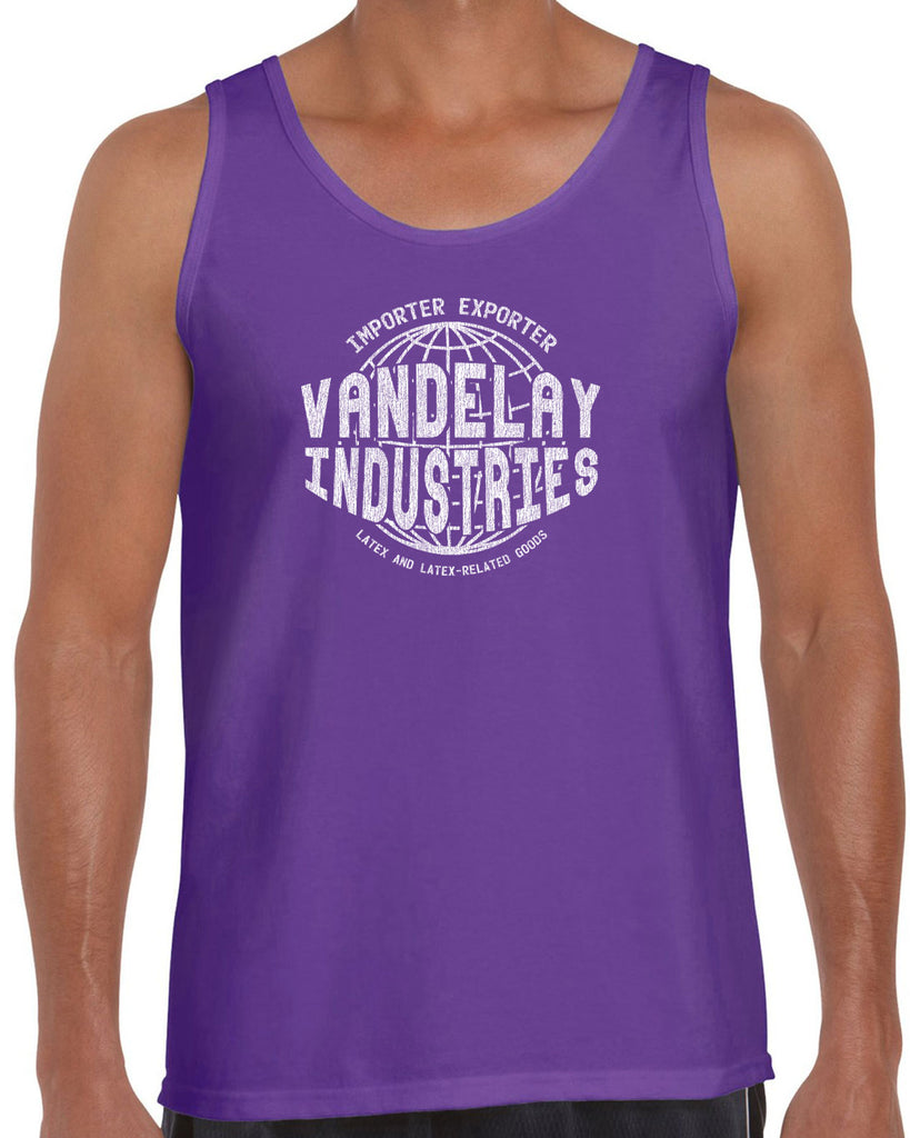 Vandelay Industries Tank Top Import Exporter Seinfeld 90s Tv Show George Costanza Comedy Vintage Retro Halloween Costume