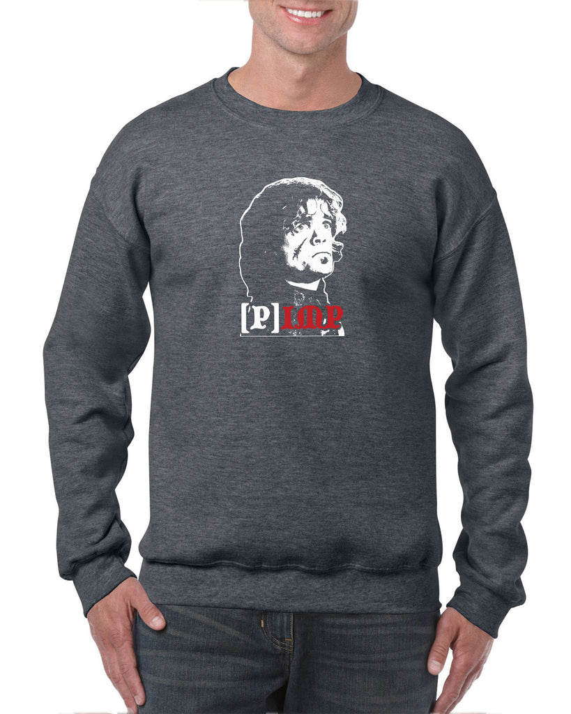 Pimp Imp Crew Sweatshirt Game Of Thrones House Lannister Tyrion King Fantasy Tv Show Vintage Retro
