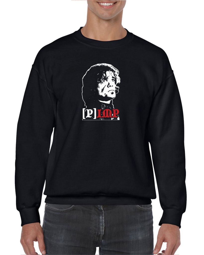 Pimp Imp Crew Sweatshirt Game Of Thrones House Lannister Tyrion King Fantasy Tv Show Vintage Retro