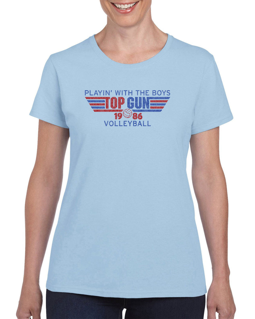 Women's Short Sleeve T-Shirt - Top Gun Volleyball