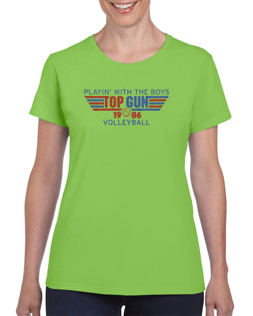 Women's Short Sleeve T-Shirt - Top Gun Volleyball