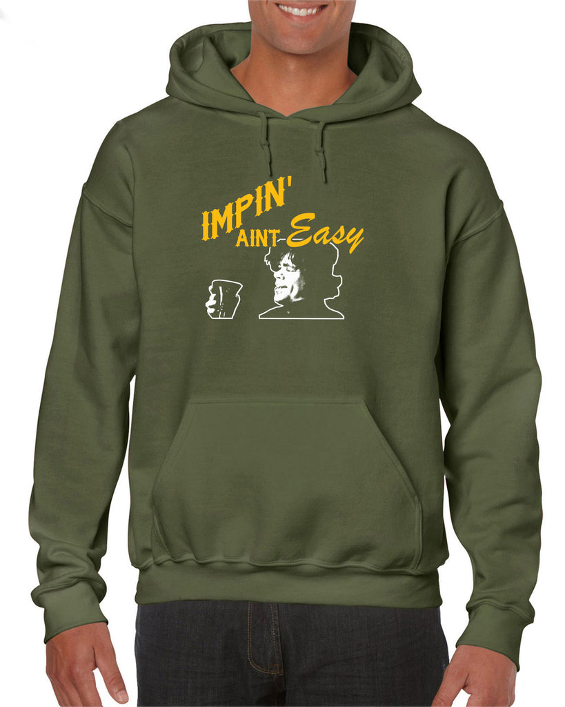 Impin Aint Easy Hoodie Hooded Sweatshirt Funny Game of Thrones Westeros Tyrion Lannister Imp King Castle Vintage Retro