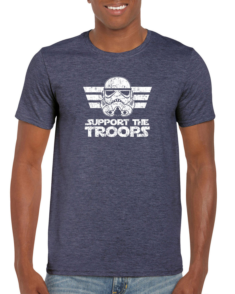 Men's Short Sleeve T-Shirt - I Support The Troops
