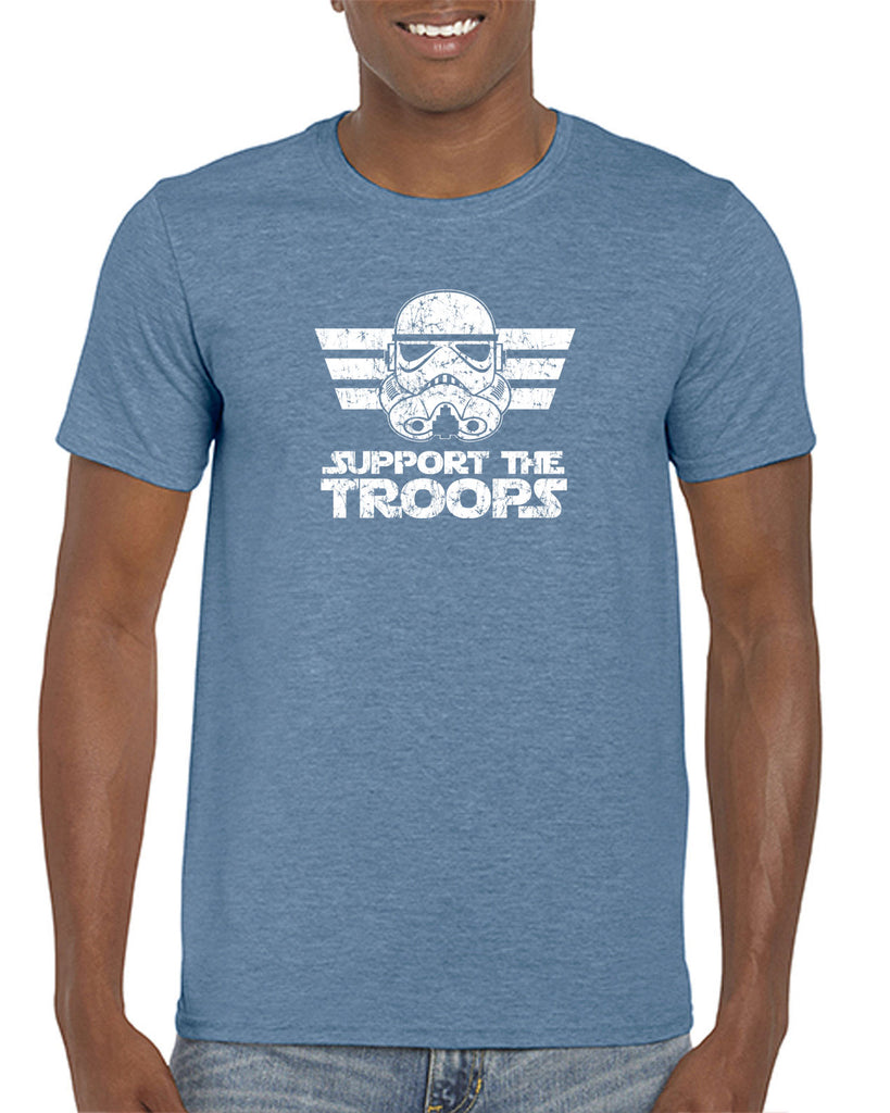 Men's Short Sleeve T-Shirt - I Support The Troops