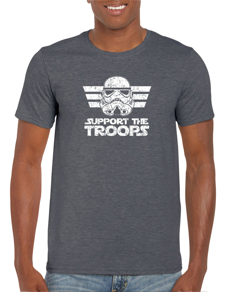 Men's Short Sleeve T-Shirt - I Support The Troops