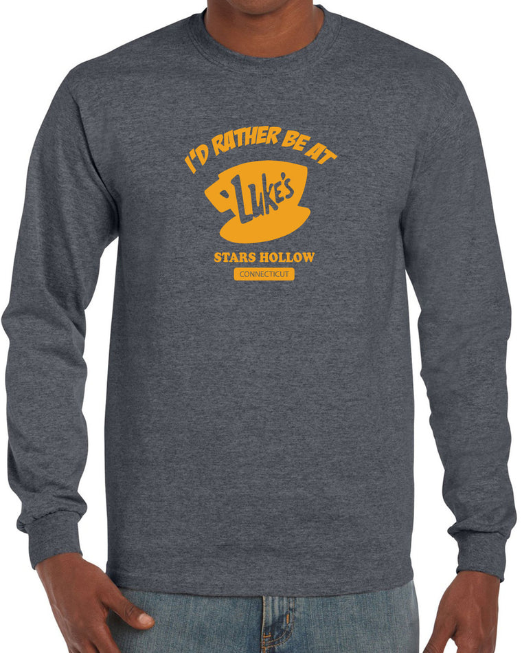 Men's Long Sleeve Shirt - Luke's Diner