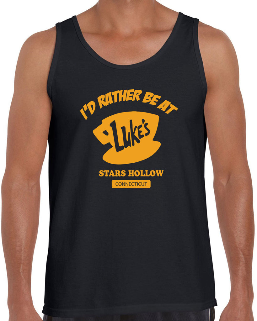 Luke's Diner Tank Top Stars Hallow Gilmore Girls Tv Show Dragon Fly Inn