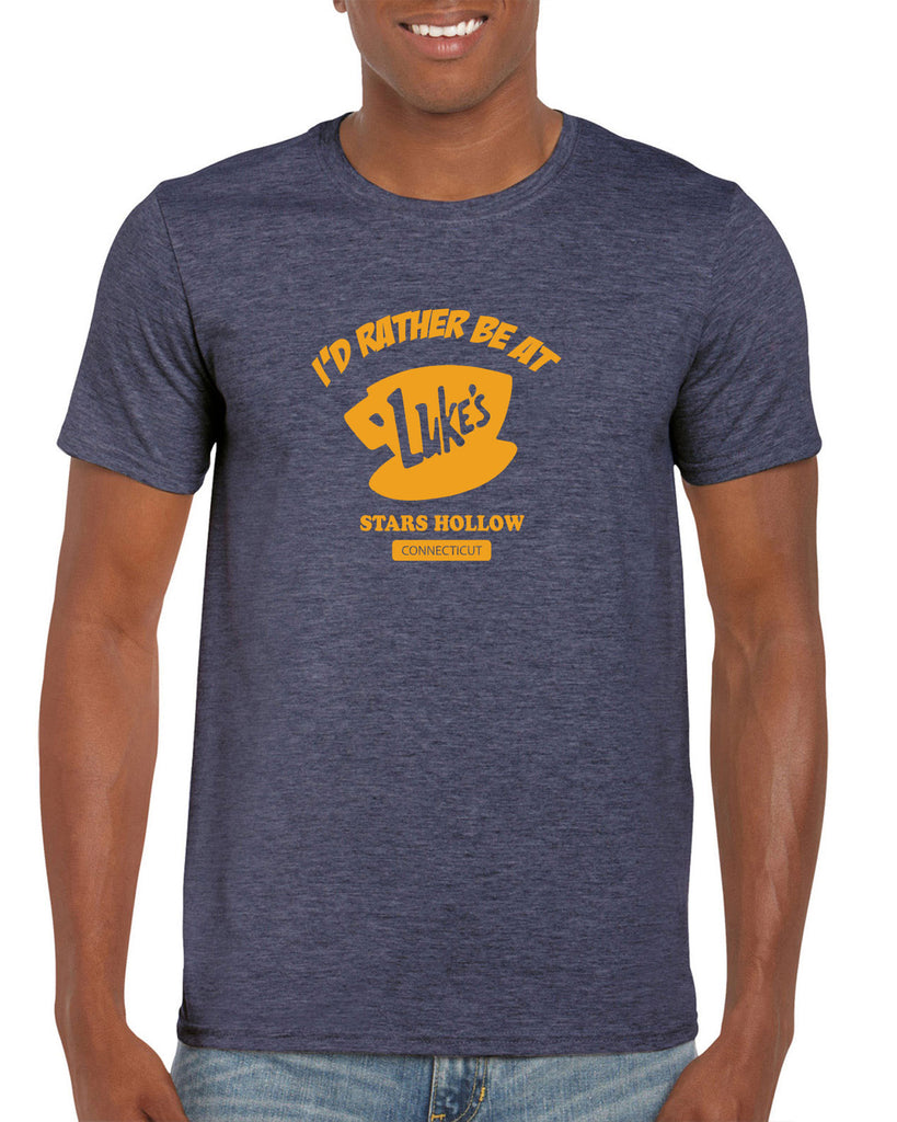 Luke's Diner Mens T-Shirt Stars Hallow Gilmore Girls Tv Show Dragon Fly Inn