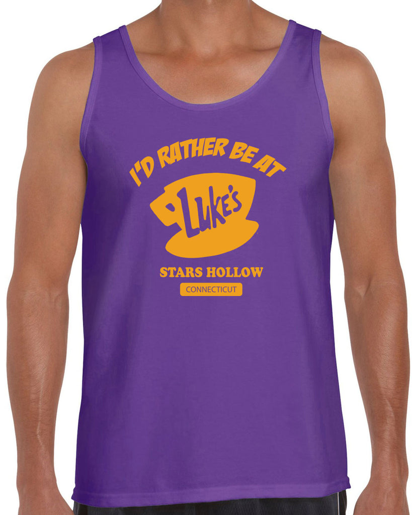 Luke's Diner Tank Top Stars Hallow Gilmore Girls Tv Show Dragon Fly Inn