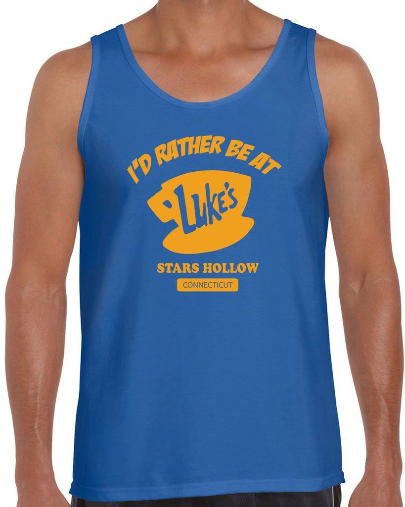 Luke's Diner Tank Top Stars Hallow Gilmore Girls Tv Show Dragon Fly Inn
