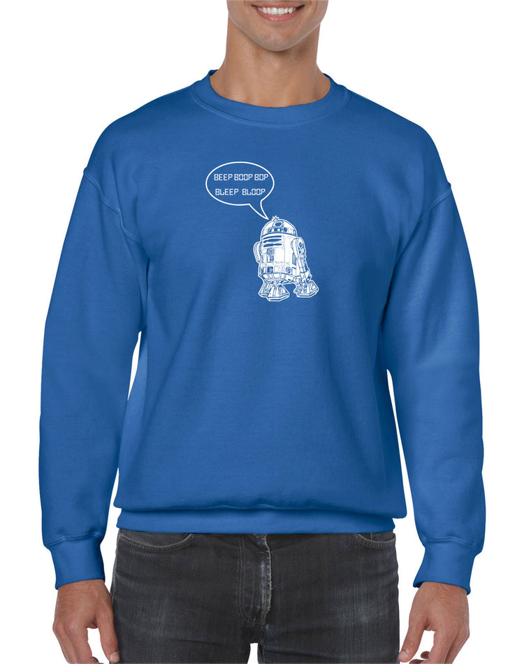 Unisex Crew Sweatshirt - Beep Boop Blop