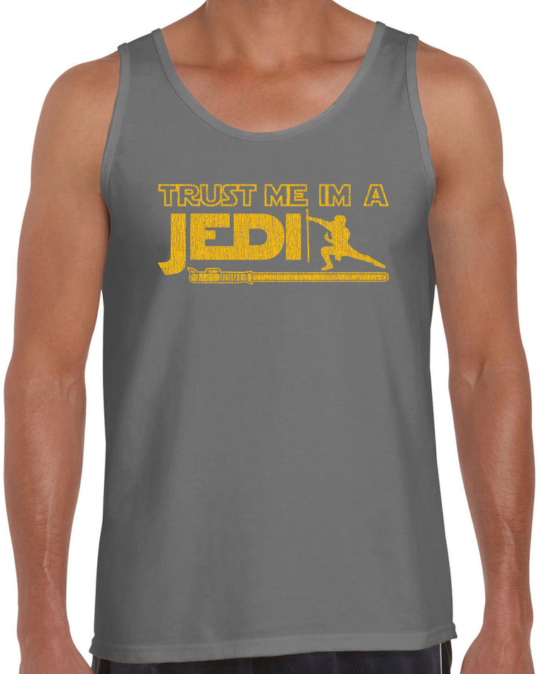 Men's Sleeveless Tank Top - Trust Me I'm A Jedi