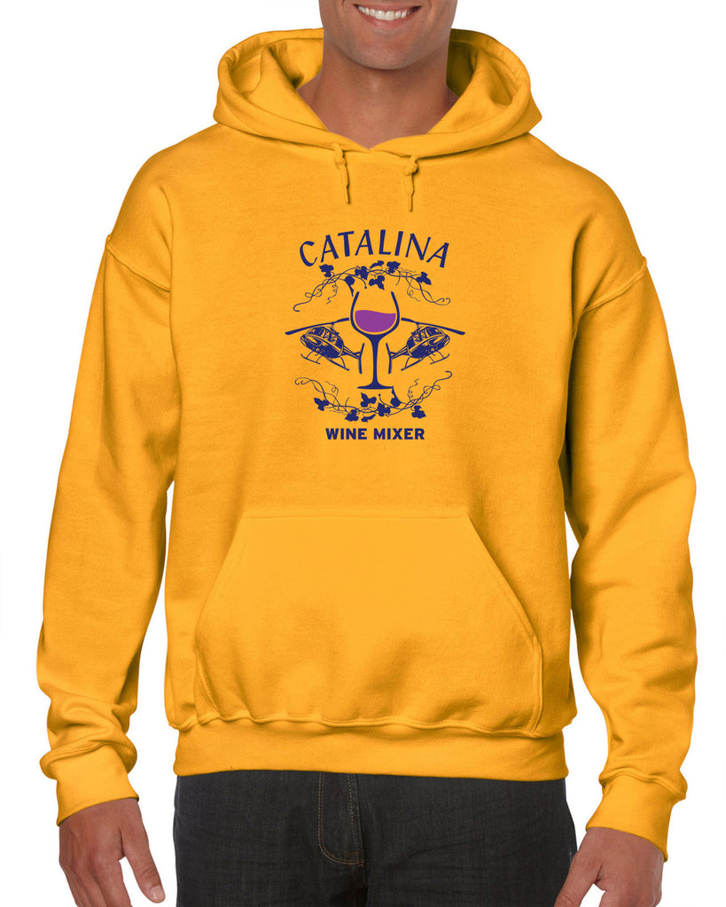 Catalina Wine Mixer Hoodie Hooded Sweatshirt Step Brothers Movie Prestige Worldwide Boats N Hoes College Party