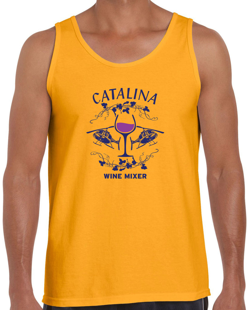 Men's Sleeveless Tank Top - Catalina Wine Mixer