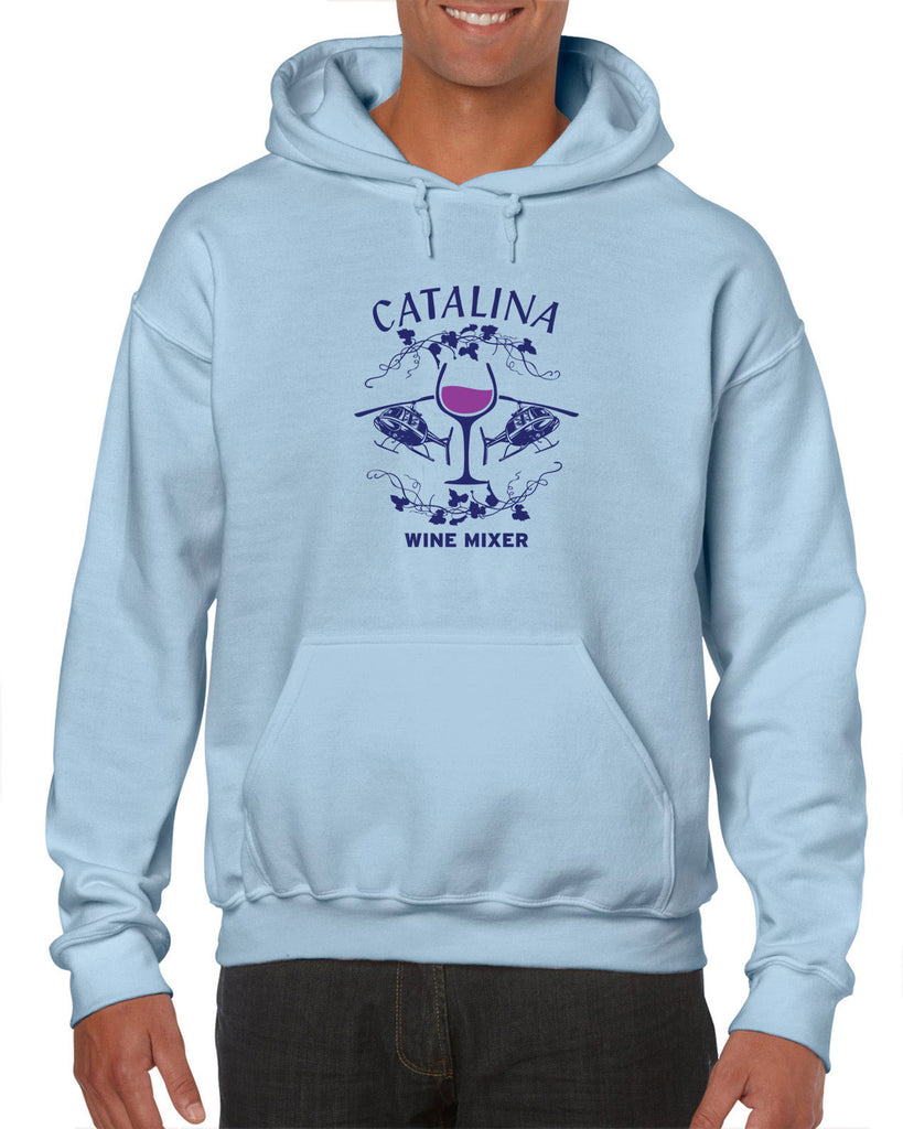 Catalina Wine Mixer Hoodie Hooded Sweatshirt Step Brothers Movie Prestige Worldwide Boats N Hoes College Party