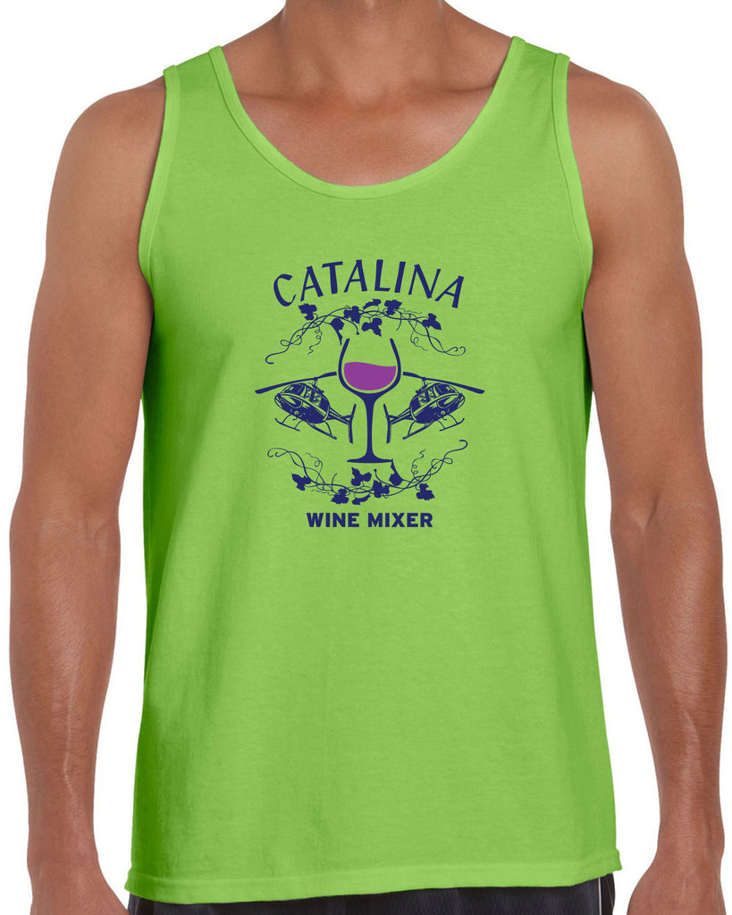Men's Sleeveless Tank Top - Catalina Wine Mixer