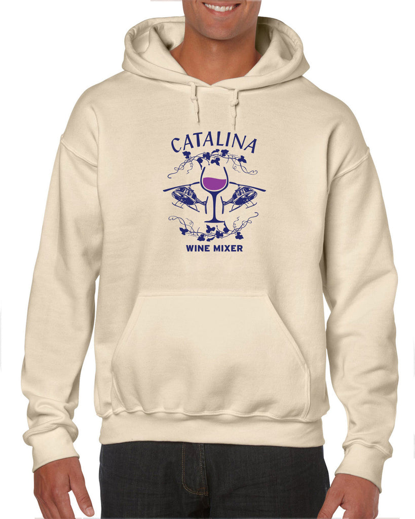 Catalina Wine Mixer Hoodie Hooded Sweatshirt Step Brothers Movie Prestige Worldwide Boats N Hoes College Party