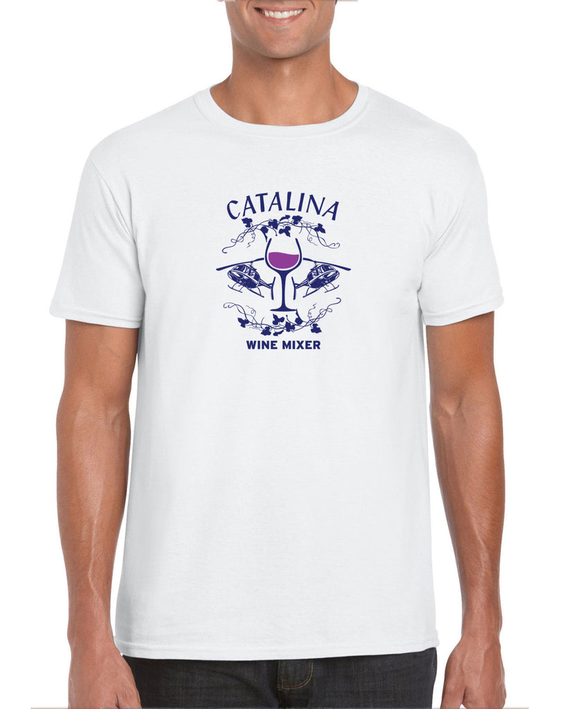 Catalina Wine Mixer Mens T-Shirt Step Brothers Movie Prestige Worldwide Boats N Hoes College Party