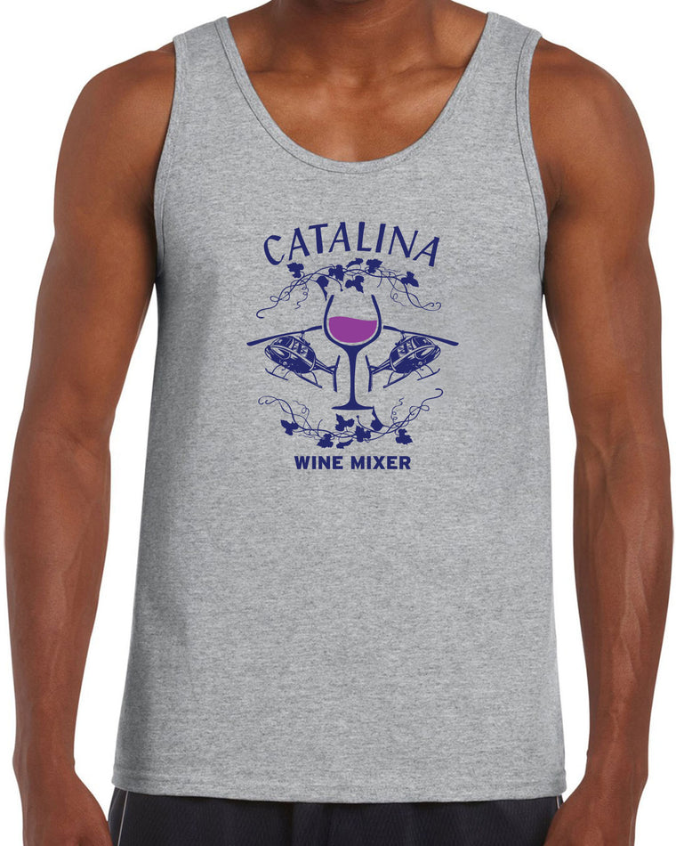 Men's Sleeveless Tank Top - Catalina Wine Mixer