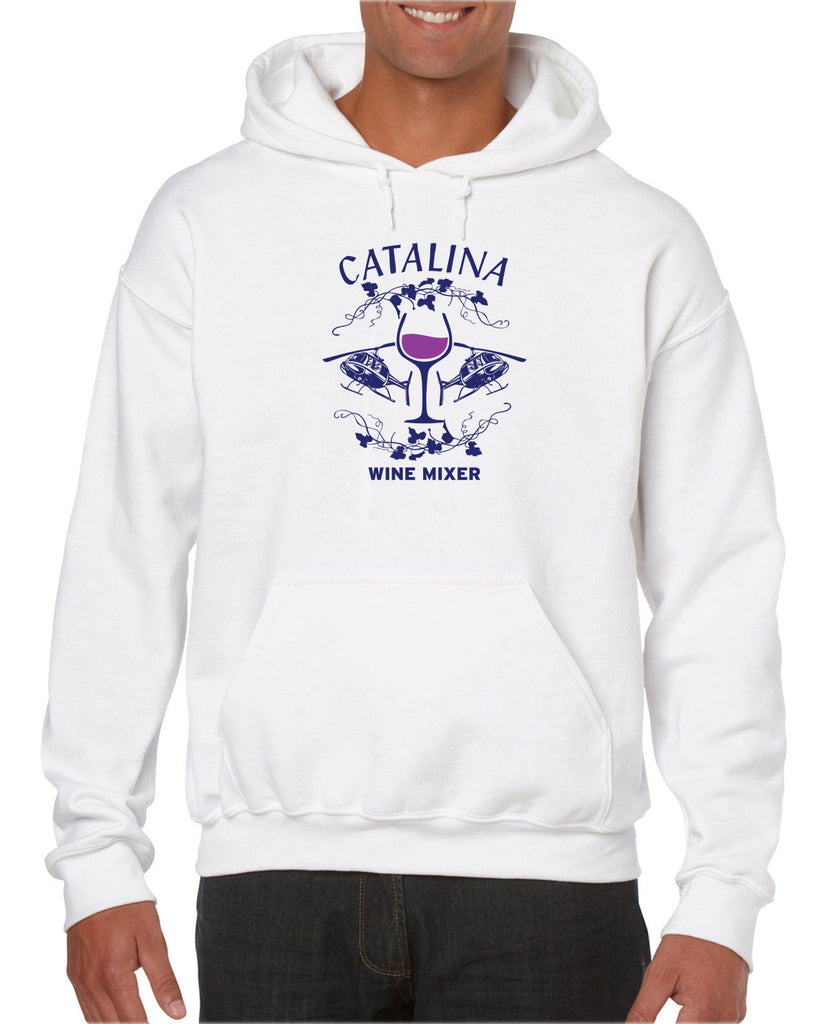 Catalina Wine Mixer Hoodie Hooded Sweatshirt Step Brothers Movie Prestige Worldwide Boats N Hoes College Party